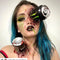 PRIMAL CONTACT LENSES Costume Accessories PRIMAL® Raven - Yellow Coloured Contact Lenses, 3 Month Usage 628153227992