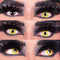 PRIMAL CONTACT LENSES Costume Accessories PRIMAL® Raven - Yellow Coloured Contact Lenses, 3 Month Usage 628153227992