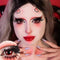 PRIMAL CONTACT LENSES Costume Accessories PRIMAL® Reptilian - Red Coloured Contact Lenses, 3 months usage 628153229583