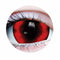 PRIMAL CONTACT LENSES Costume Accessories PRIMAL® Reptilian - Red Coloured Contact Lenses, 3 months usage 628153229583