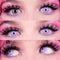 PRIMAL CONTACT LENSES Costume Accessories PRIMAL® Rinnegan Haze - Purple Naruto Cosplay Coloured Contact Lenses, 3 Month Usage 628153229811