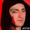 PRIMAL CONTACT LENSES Costume Accessories PRIMAL® Shatter - Red and Black Coloured Contact Lenses, 3 Months Usage 628153229453