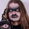PRIMAL CONTACT LENSES Costume Accessories PRIMAL ® Undead - White with Red Blood Coloured Contact Lenses, 3 Months Usage 628153229477