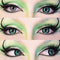 PRIMAL CONTACT LENSES Costume Accessories PRIMAL® Werewolf I - Green Coloured Contact Lenses, 3 months usage 628153228999