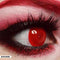 PRIMAL CONTACT LENSES Costume Accessories PRIMAL® X-Ray - Red Coloured Contact Lenses, 3 Month Usage 628153229422