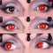 PRIMAL CONTACT LENSES Costume Accessories PRIMAL® X-Ray - Red Coloured Contact Lenses, 3 Month Usage 628153229422
