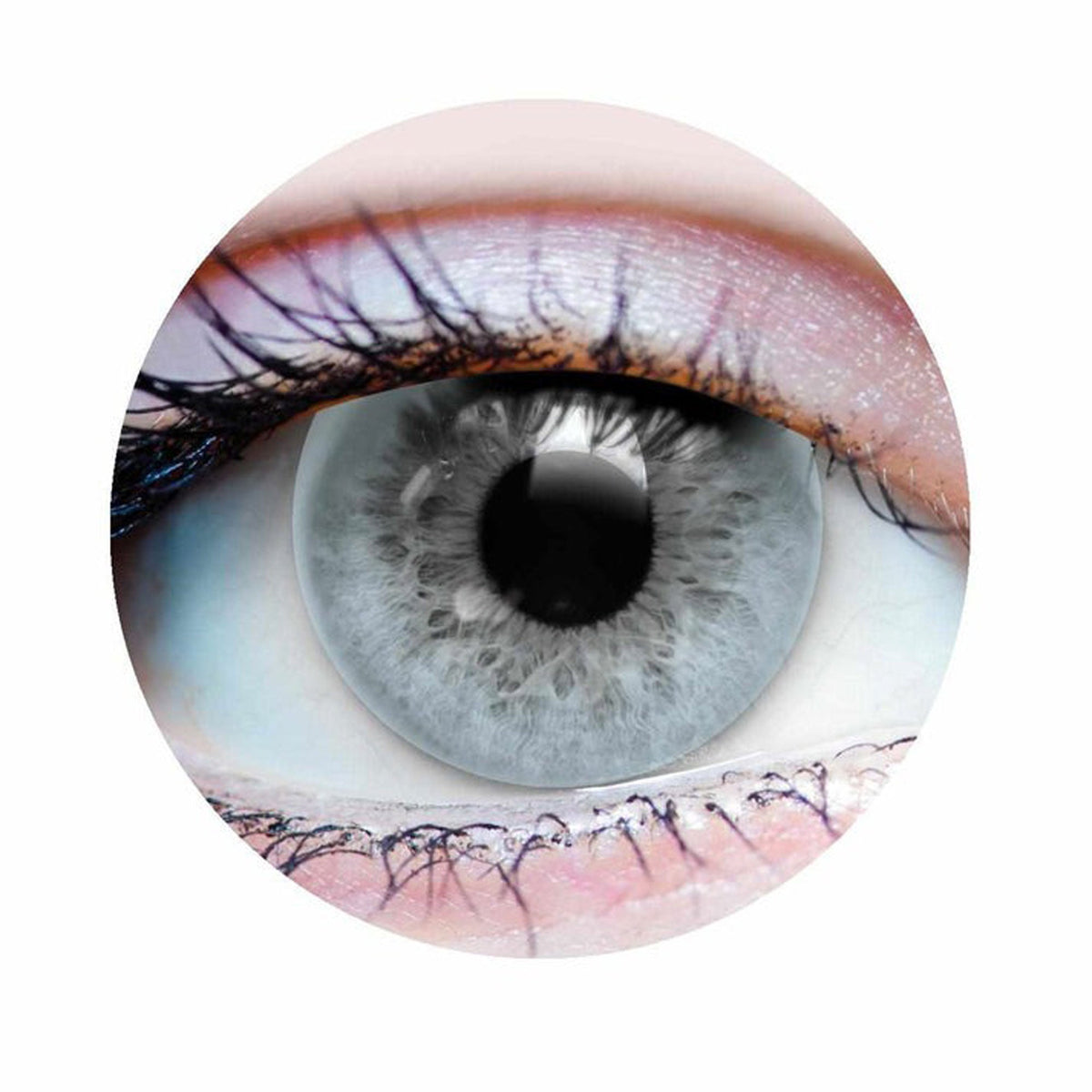 PRIMAL CONTACT LENSES Costume Accessories Pure Ocean Contact Lenses, 3 Month Usage 628153226476