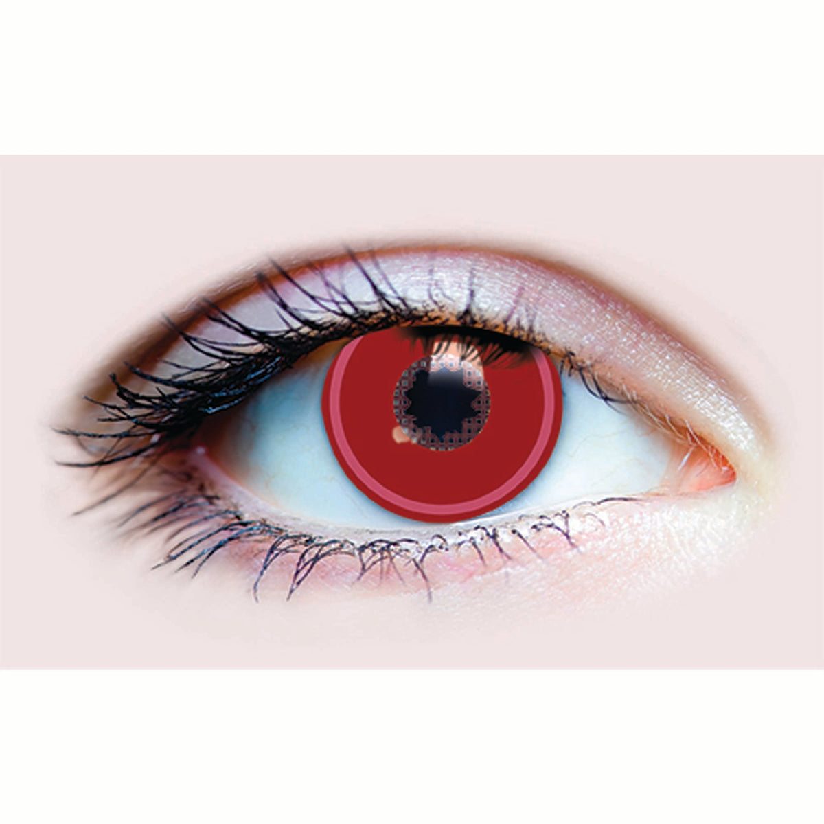 PRIMAL CONTACT LENSES Costume Accessories Yor Red Contact Lenses, 3 Month Usage 628153228227