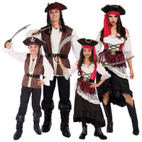 Costumes pour famille de pirates