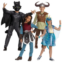 Costumes de groupe Dragons pour enfants