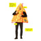 RASTA IMPOSTA PRODUCTS Costumes Doritos Chip Costume for Adults 791249122041