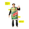 RASTA IMPOSTA PRODUCTS Costumes Mountain Dew Can Costume for Adults 791249121556