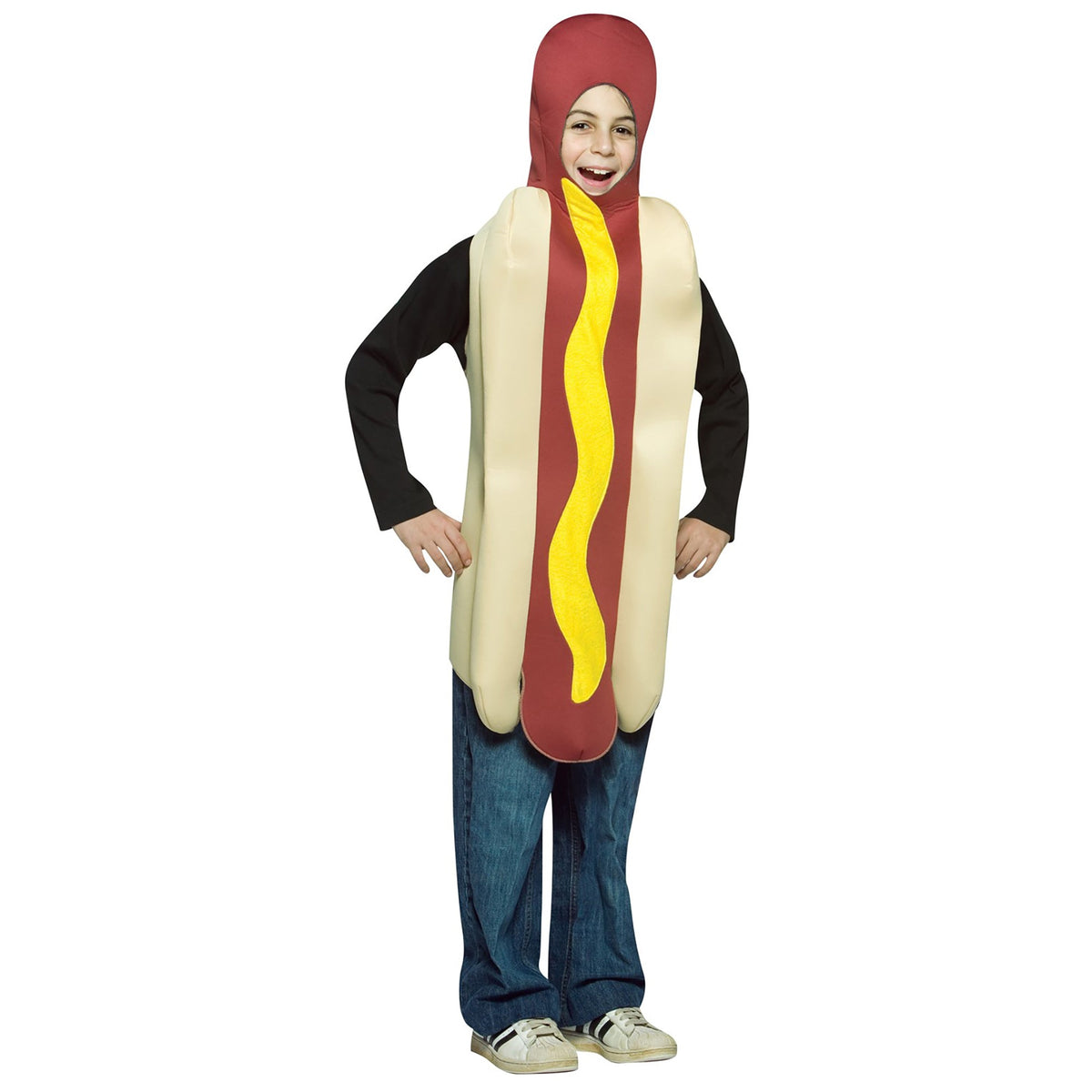 RASTA IMPOSTA PRODUCTS Costumes Mustard Hot Dog Costume for Kids