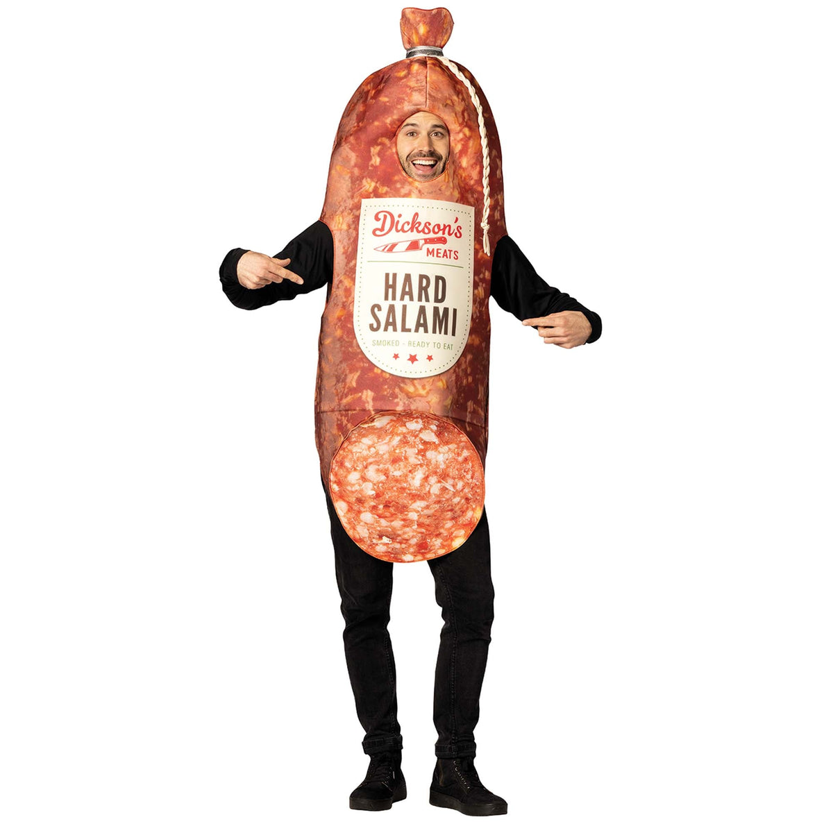 RASTA IMPOSTA PRODUCTS Costumes Smoked Hard Salami Costume for Adults