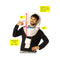 RASTA IMPOSTA PRODUCTS Costumes Toilet with Roll Holder Costume for Adults 791249121846