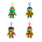 RED PLANET GROUP Impulse Buying Teenage Mutant Ninja Turtles Plush Keychain, Assortment, 1 Count 810128427968