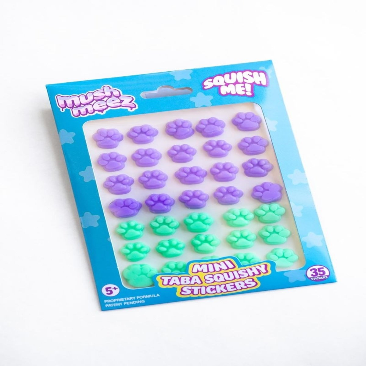 RED PLANET GROUP Toys & Games Mushmeez Squishy Stickers, 35 Count 603154047497