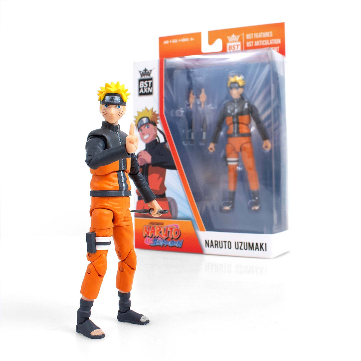 RED PLANET GROUP Toys & Games Naruto Uzumaki Action Figure, Naruto Shippuden, 5 Inches, 1 Count 850795008695