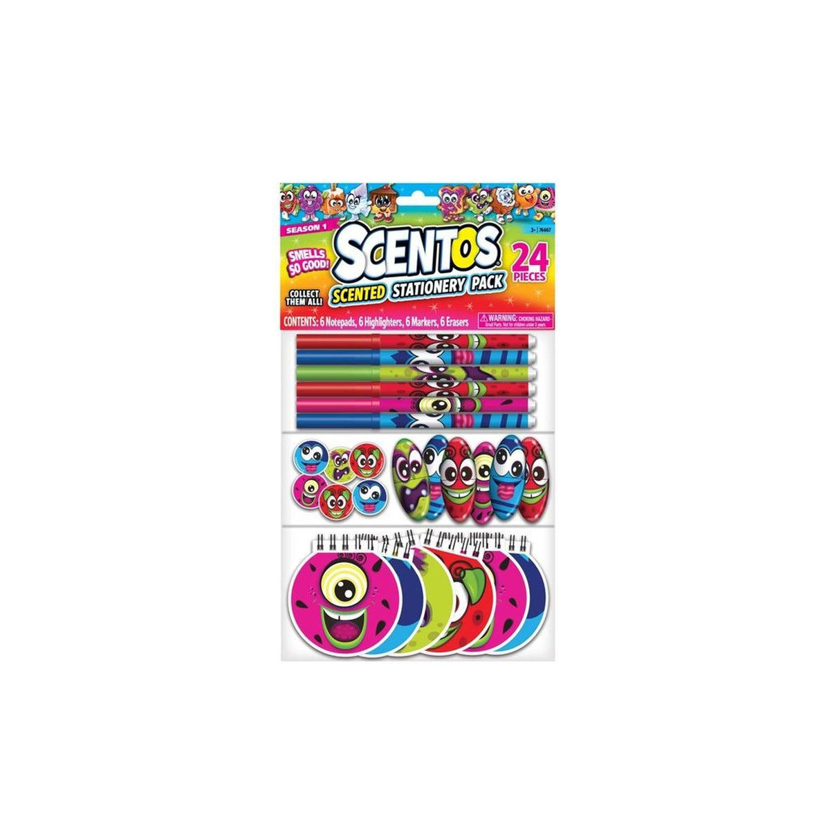 RED PLANET GROUP Toys & Games Scentos Stationary Pack, 24 Count 846376076667