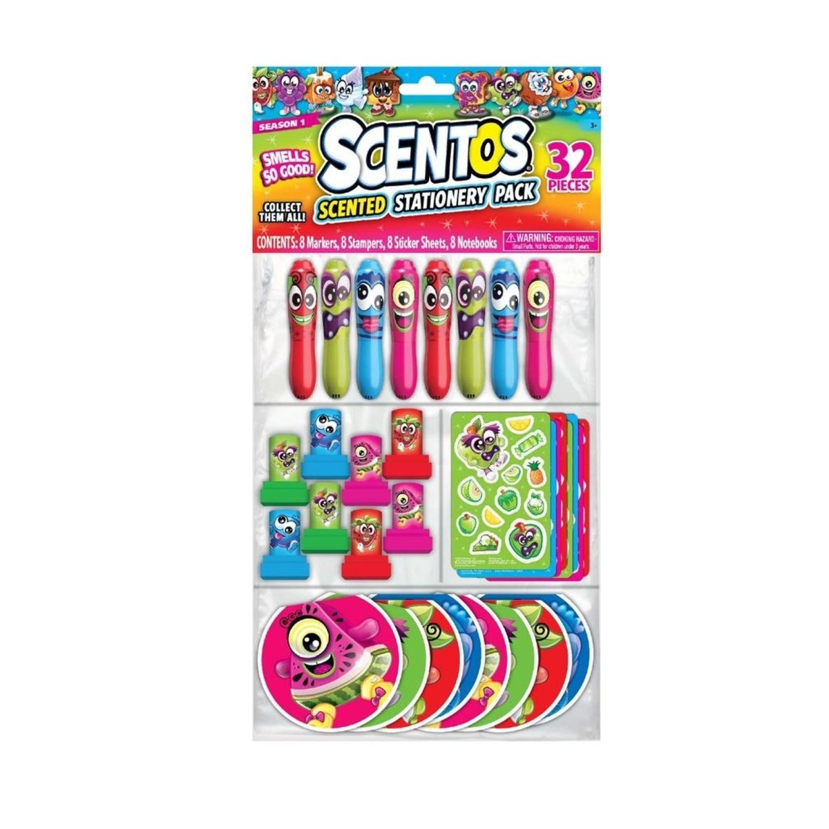 RED PLANET GROUP Toys & Games Scentos Stationary Trend Bag, 32 Count 194689250280