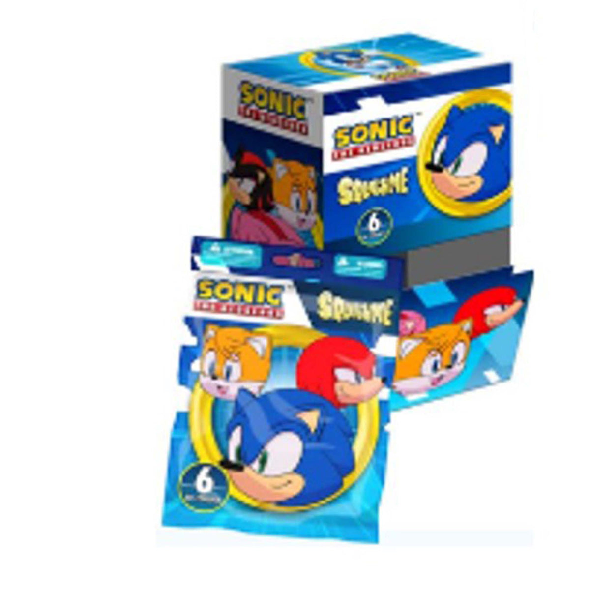 RED PLANET GROUP Toys & Games Sonic the Hedgehog SquishMe S2 Mystery Bag, 1 Count