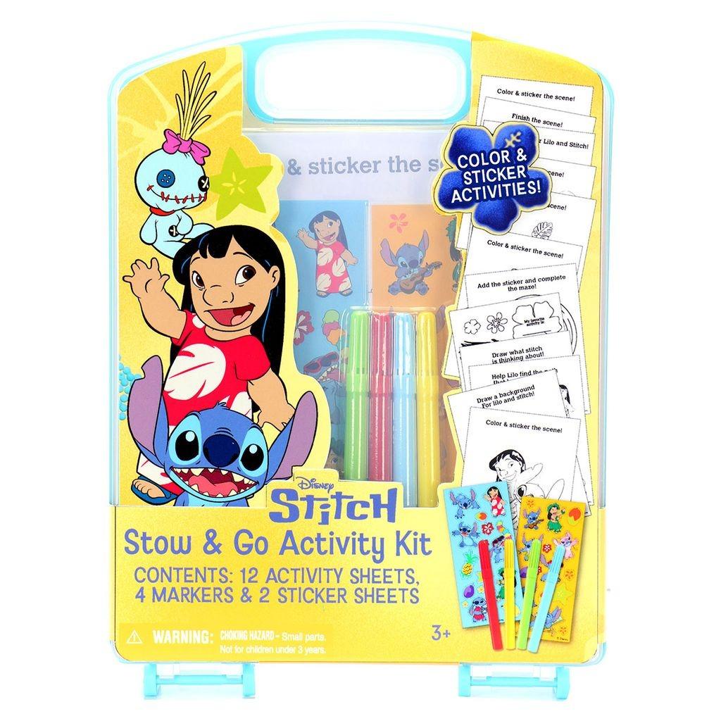 RED PLANET GROUP Toys & Games Stitch Stow & Go Activity Kit, 1 Count 029116102187