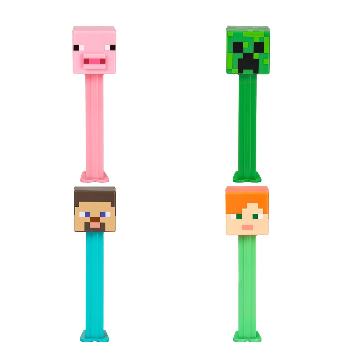 REGAL CONFECTION INC. Candy Minecraft Pez Gift Set, 4 Count 067535661649