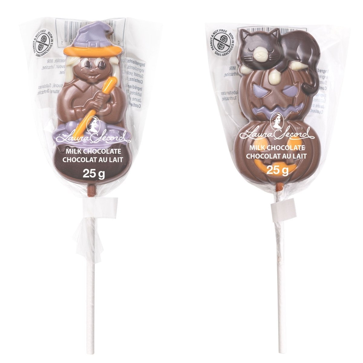REGAL CONFECTION INC. Impulse Buying Halloween Chocolate Lolipop, 25G, Assorment, 1 count 57835570253