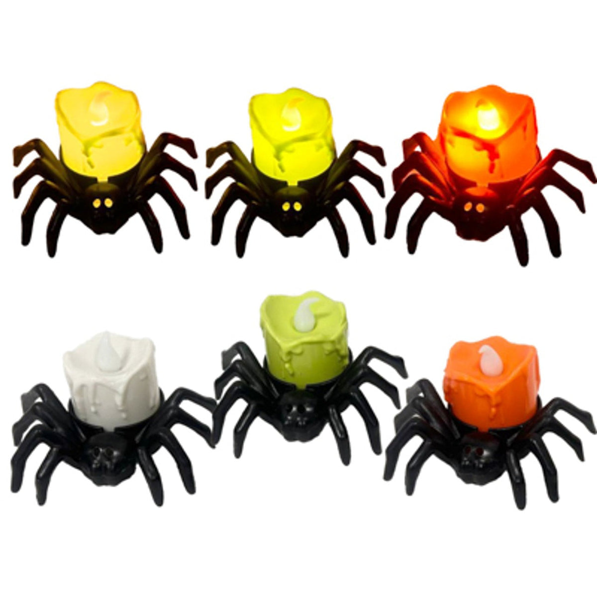 REGEN PRODUCTS CORP. Halloween Candle With Spider, Assortment, 1 Count
