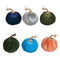REGEN PRODUCTS CORP. Halloween Harvest Velvet Pumpkin, 4 Inches, Assortment, 1 Count 721003940710