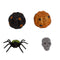 REGEN PRODUCTS CORP. Halloween Mini Foam Halloween Glitter decor, Assortment, 1 Count 721003899575