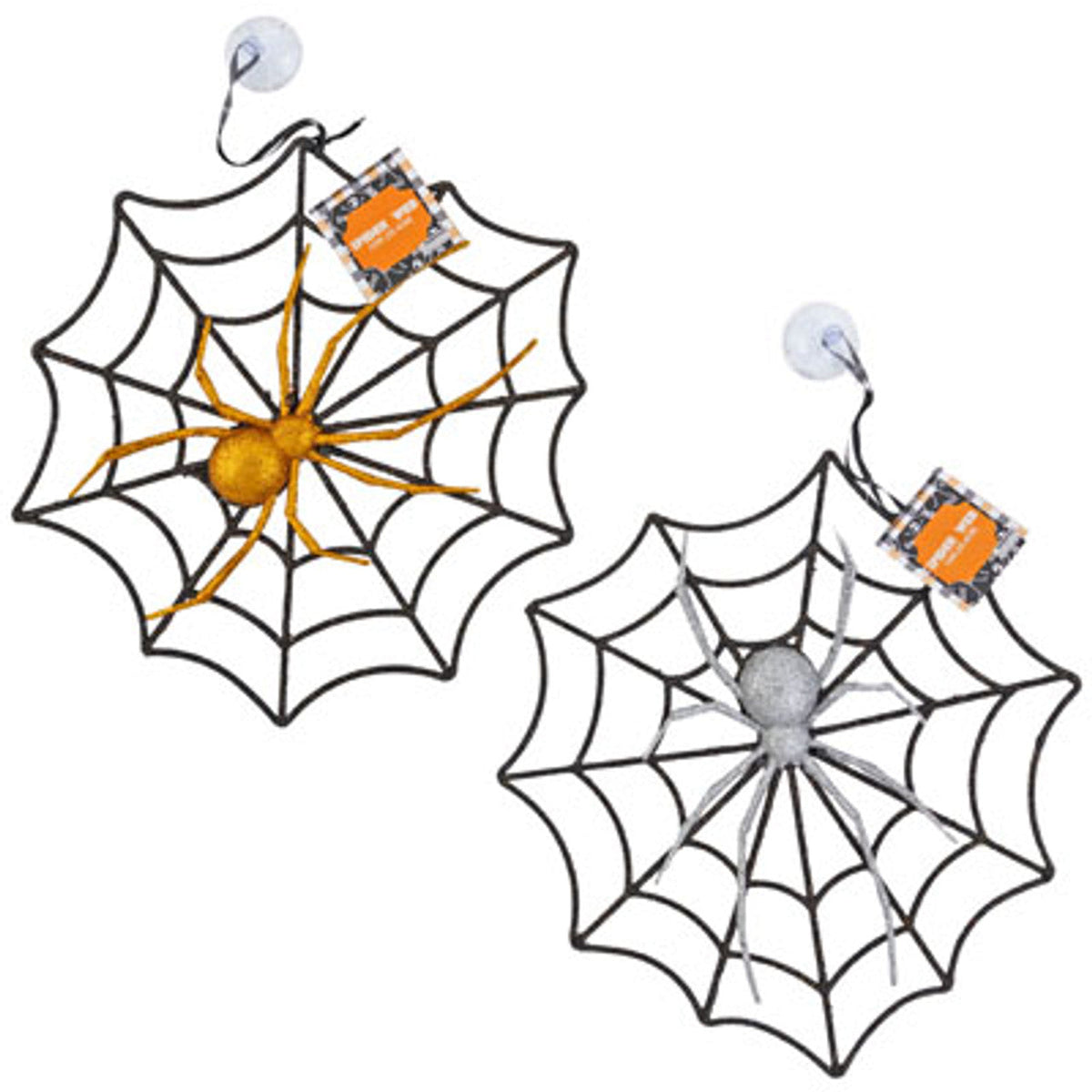 REGEN PRODUCTS CORP. Halloween Web Hanging Decoration, 10 Inches, Assortment, 1 Count