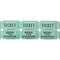 RHODE ISLAND NOVELTY Party Supplies Double Ticket Roll, Green, 2000 Count