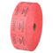 RHODE ISLAND NOVELTY Party Supplies Double Ticket Roll, Red, 2000 Count 097138887870