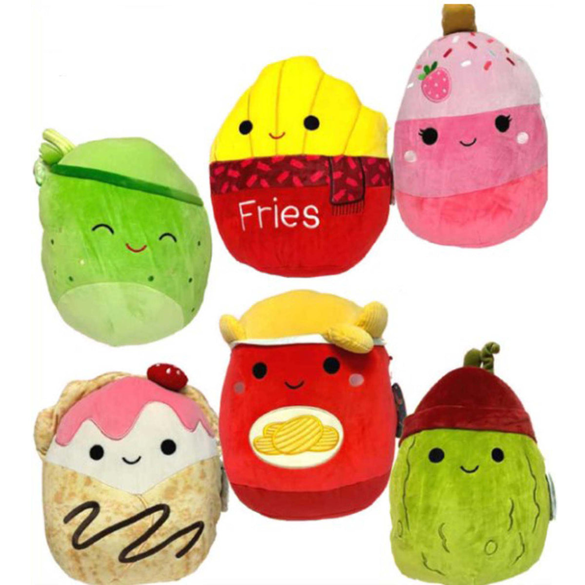 ROYAL SPECIALTY SALES Plushes Food Squishmallow Plush, 12 Inches, Assortment, 1 Count 191726813057