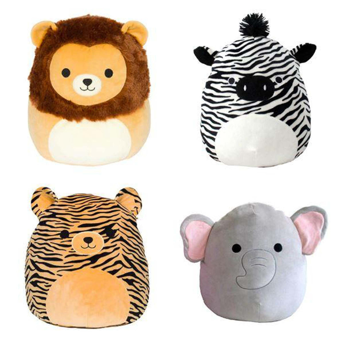 ROYAL SPECIALTY SALES Plushes Jungle Animal Squishmallow Plush, 8 Inches, Assortment, 1 Count 734689953981