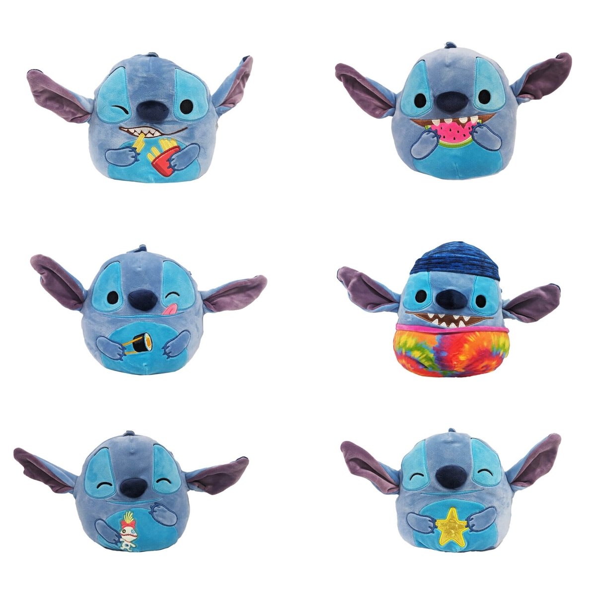 Stitch Mallow Stitch Squishmallow Plush, 8 Inches, Assortment | Party Expert