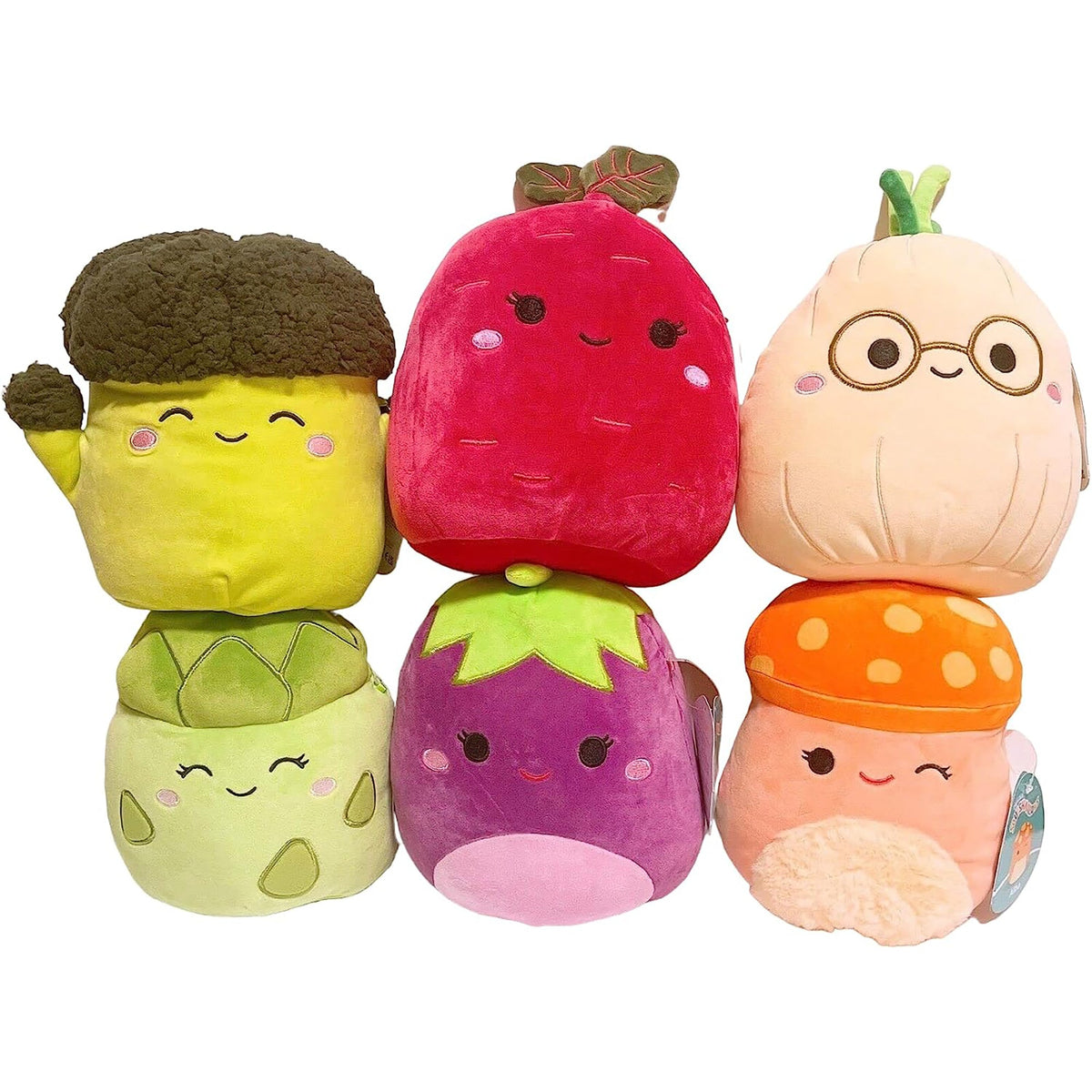 ROYAL SPECIALTY SALES Plushes Veggies Squishmallow Plush, 5 Inches, Assortment, 1 Count