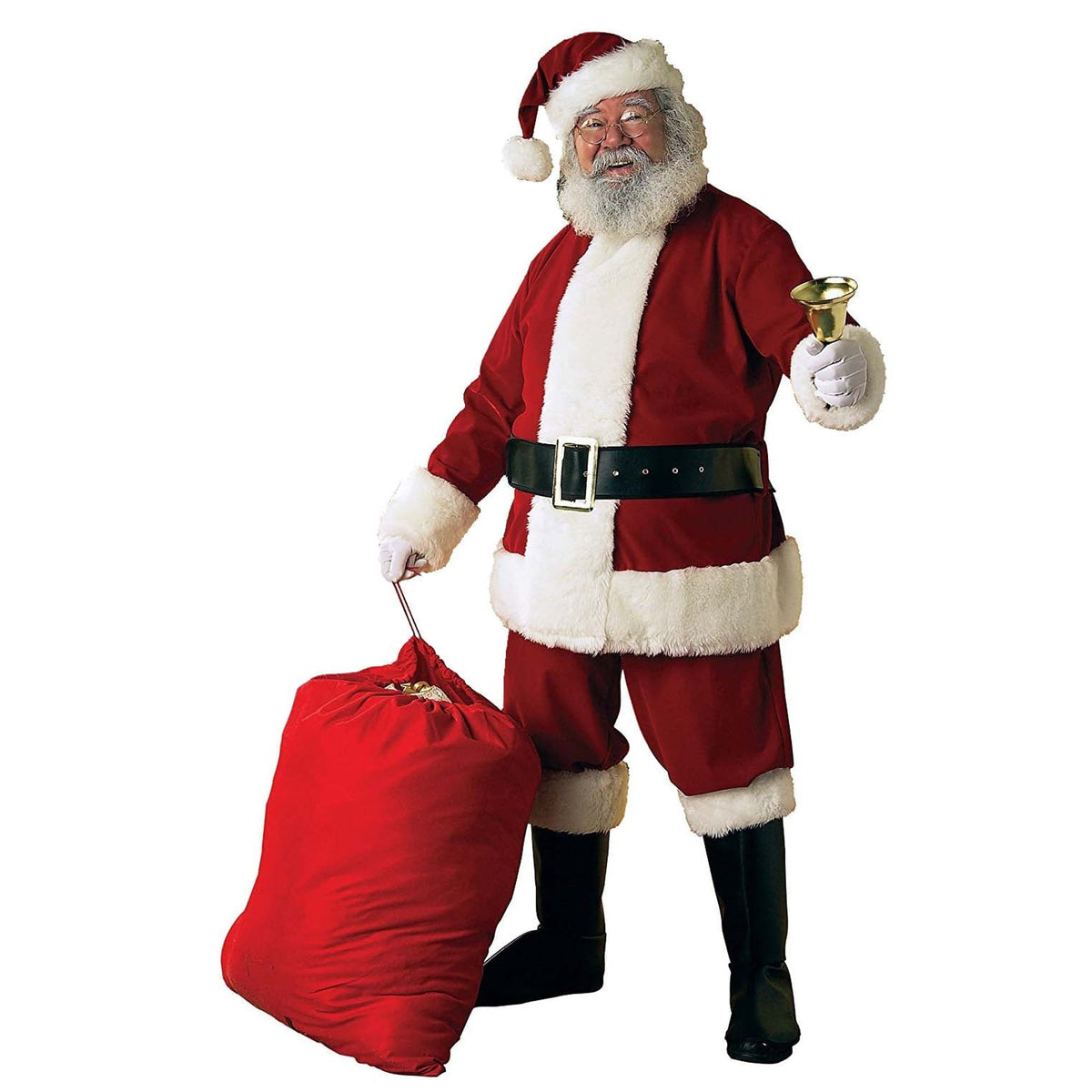 RUBIE S COSTUME CO Christmas Santa Suit, Crimson Regency, X-Large 082686233613
