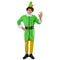 RUBIES II (Ruby Slipper Sales) Christmas Buddy the Elf Classic Costume for Adults, Jacket, Tights, Belt and Hat 883028041909