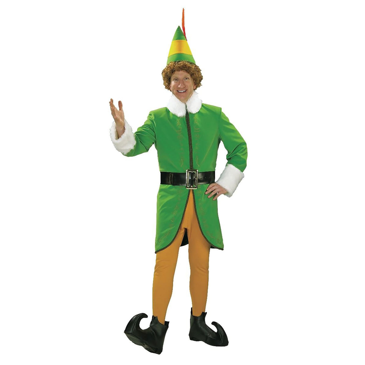 RUBIES II (Ruby Slipper Sales) Christmas Buddy the Elf Deluxe Costume for Adults