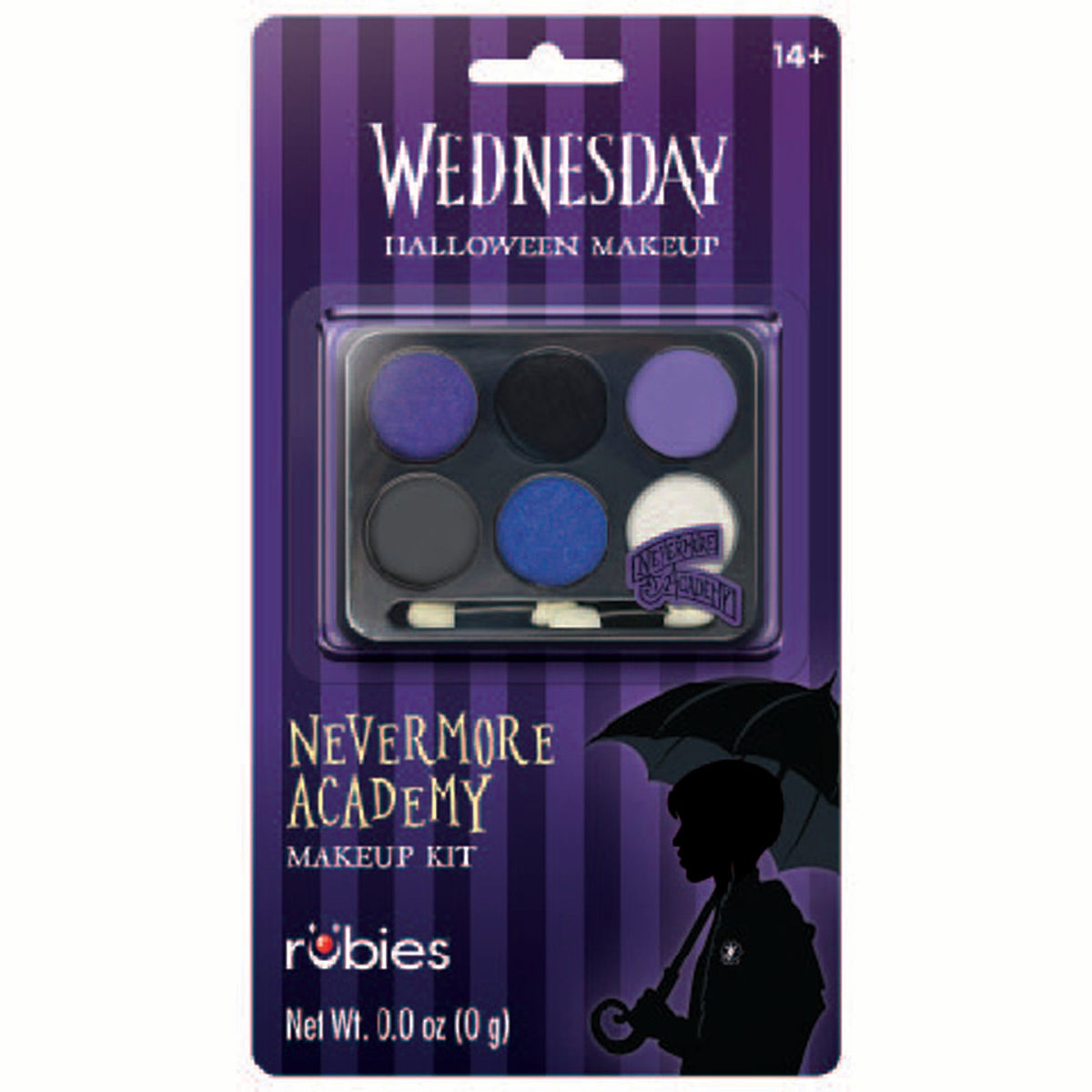 RUBIES II (Ruby Slipper Sales) Costume Accessories Wednesday Nevermore Academy Makeup