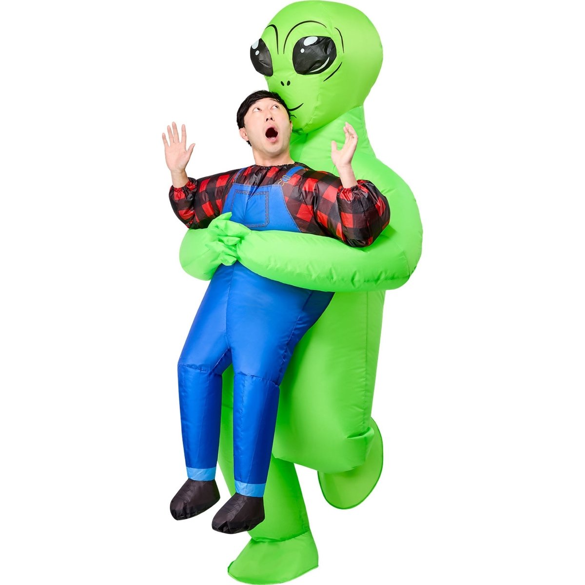 RUBIES II (Ruby Slipper Sales) Costumes Alien Abduction Inflatable Costume with Mask for Adults 195884110546