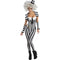 RUBIES II (Ruby Slipper Sales) Costumes Beetlejuice Costume for Adults, Striped Top and Leggings
