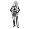 RUBIES II (Ruby Slipper Sales) Costumes Beetlejuice Grand Heritage Costume for Adults, Striped Jacket and Pants