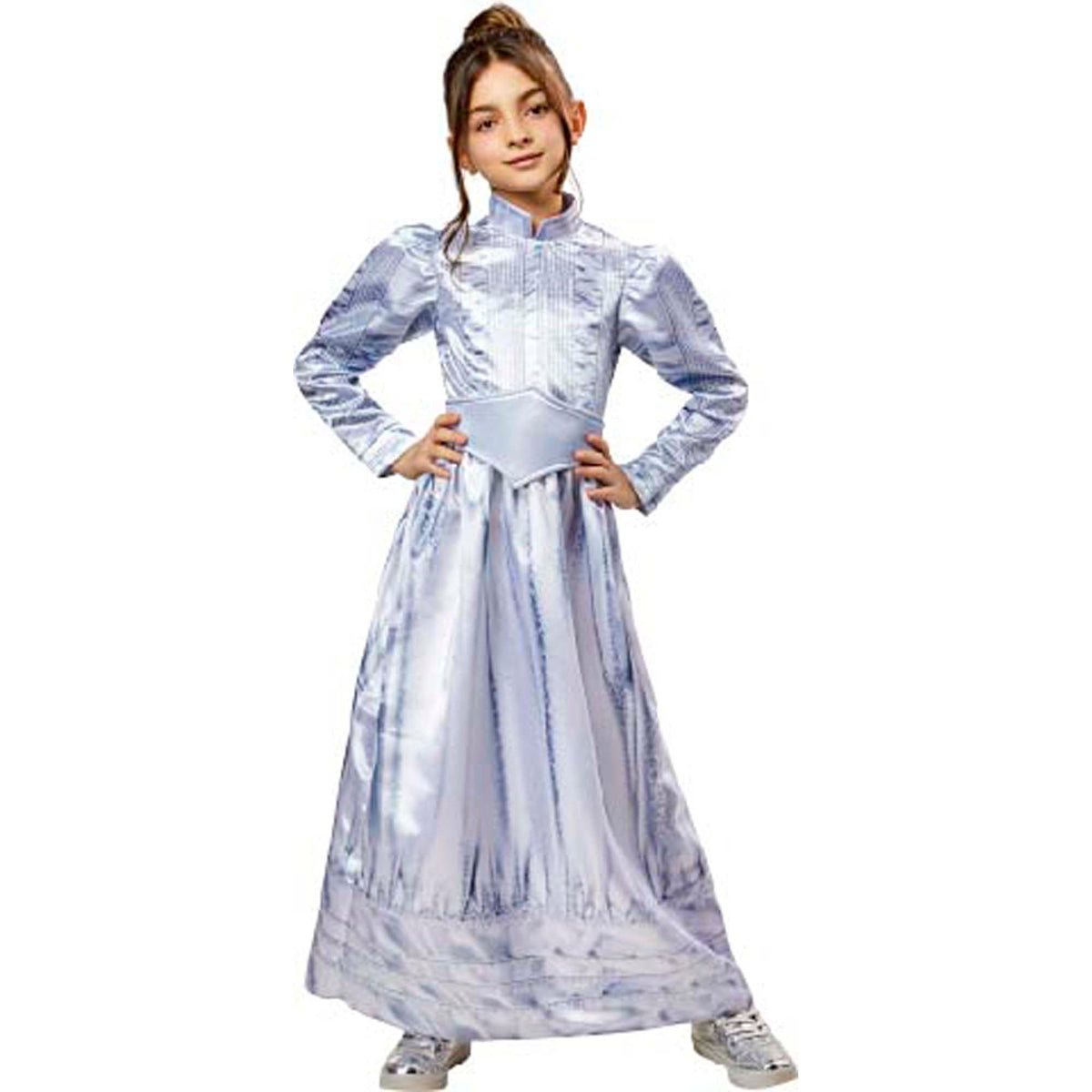 RUBIES II (Ruby Slipper Sales) Costumes Beetlejuice Lydia Costume for Kids, Silver Dress