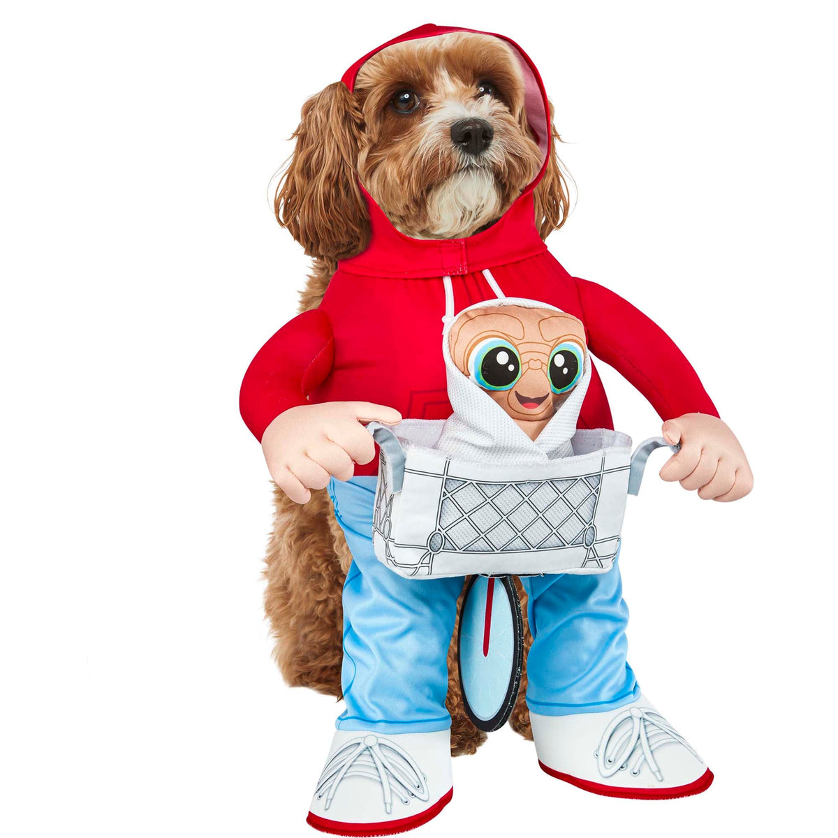 RUBIES II (Ruby Slipper Sales) Costumes Elliot and E.T. On Bicycle Costume for Pets, E.T.