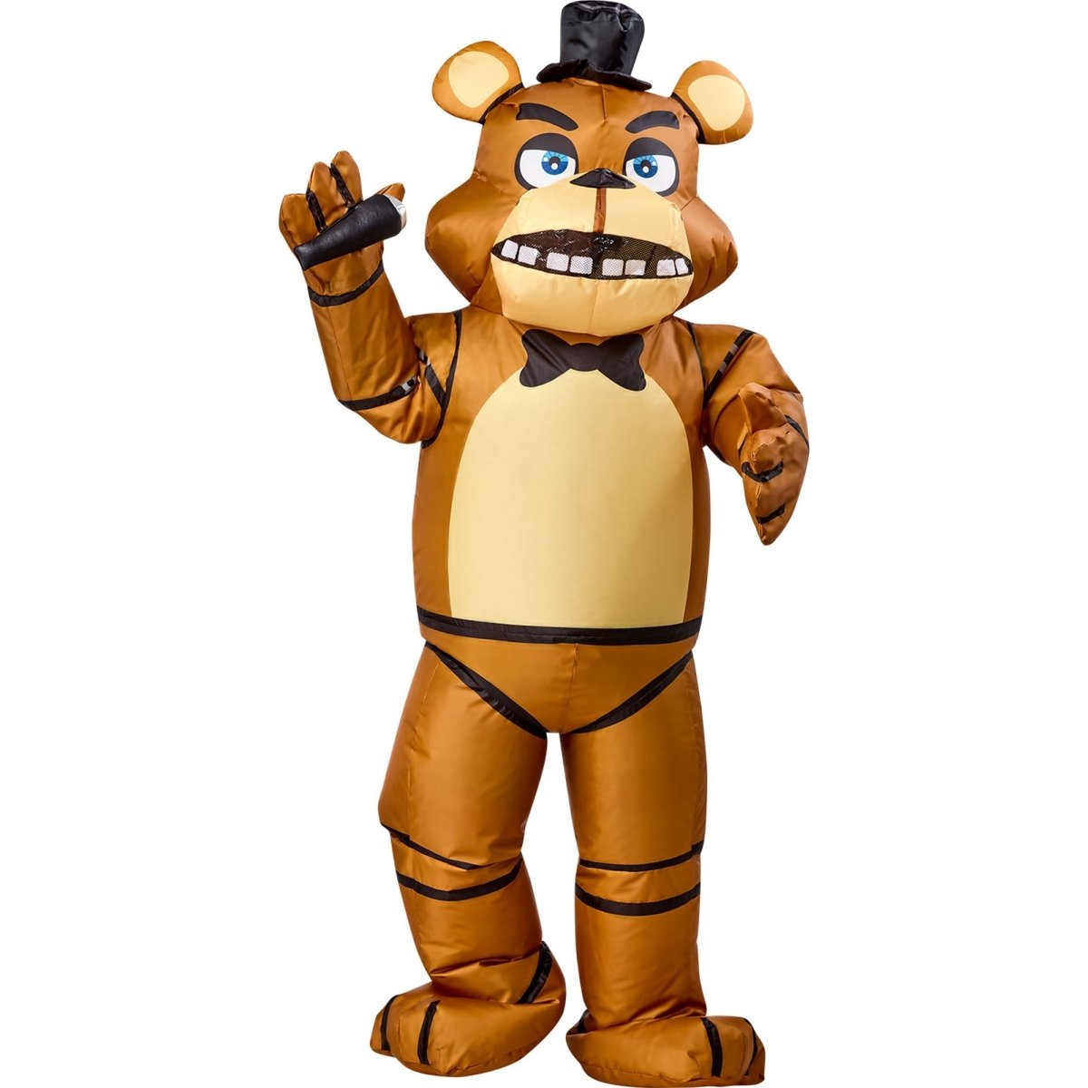 RUBIES II (Ruby Slipper Sales) Costumes Freddy Fazbear Inflatable Costume for Kids, Five Nights at Freddy's 195884118061