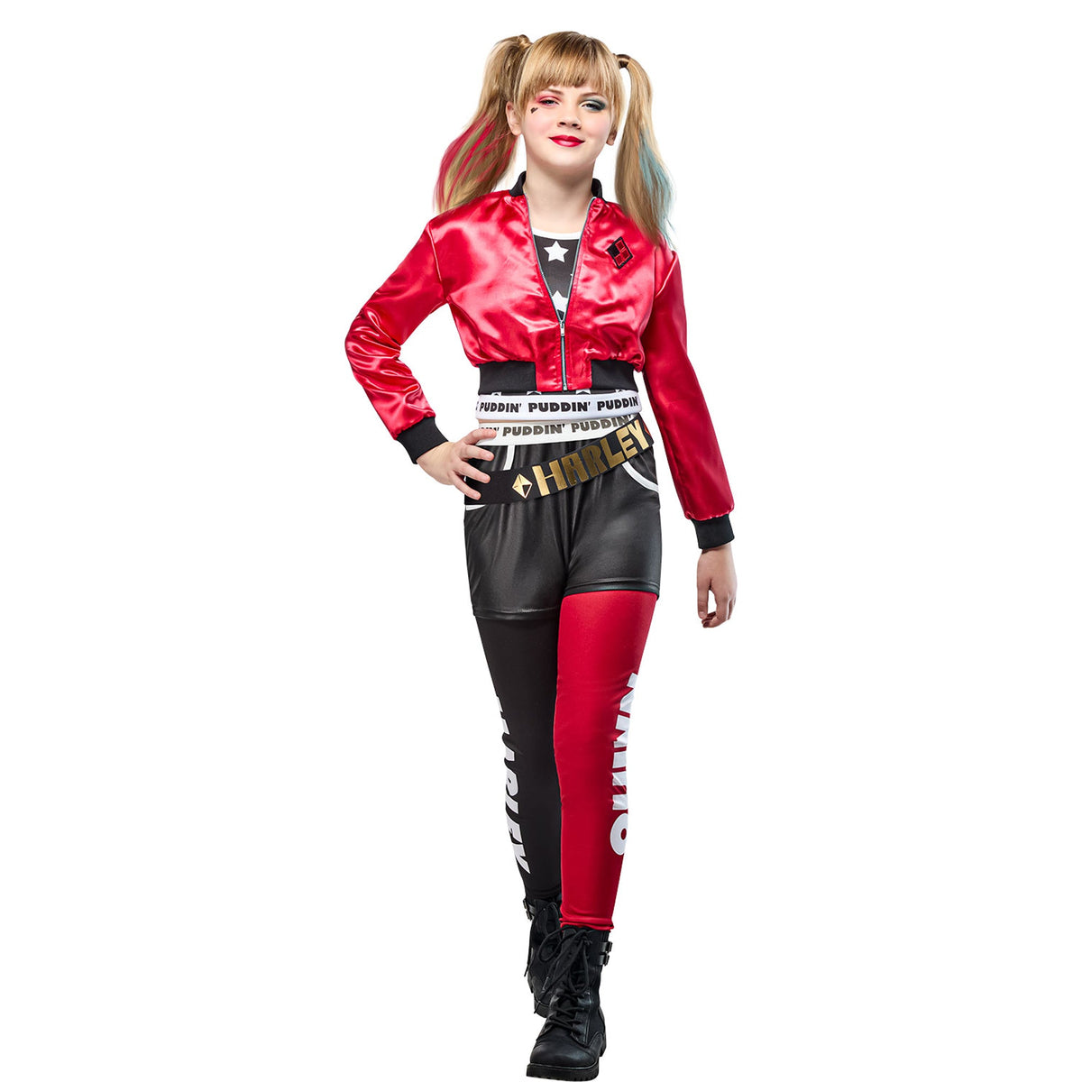 RUBIES II (Ruby Slipper Sales) Costumes Harley Quinn Costume for Kids, DC Comics