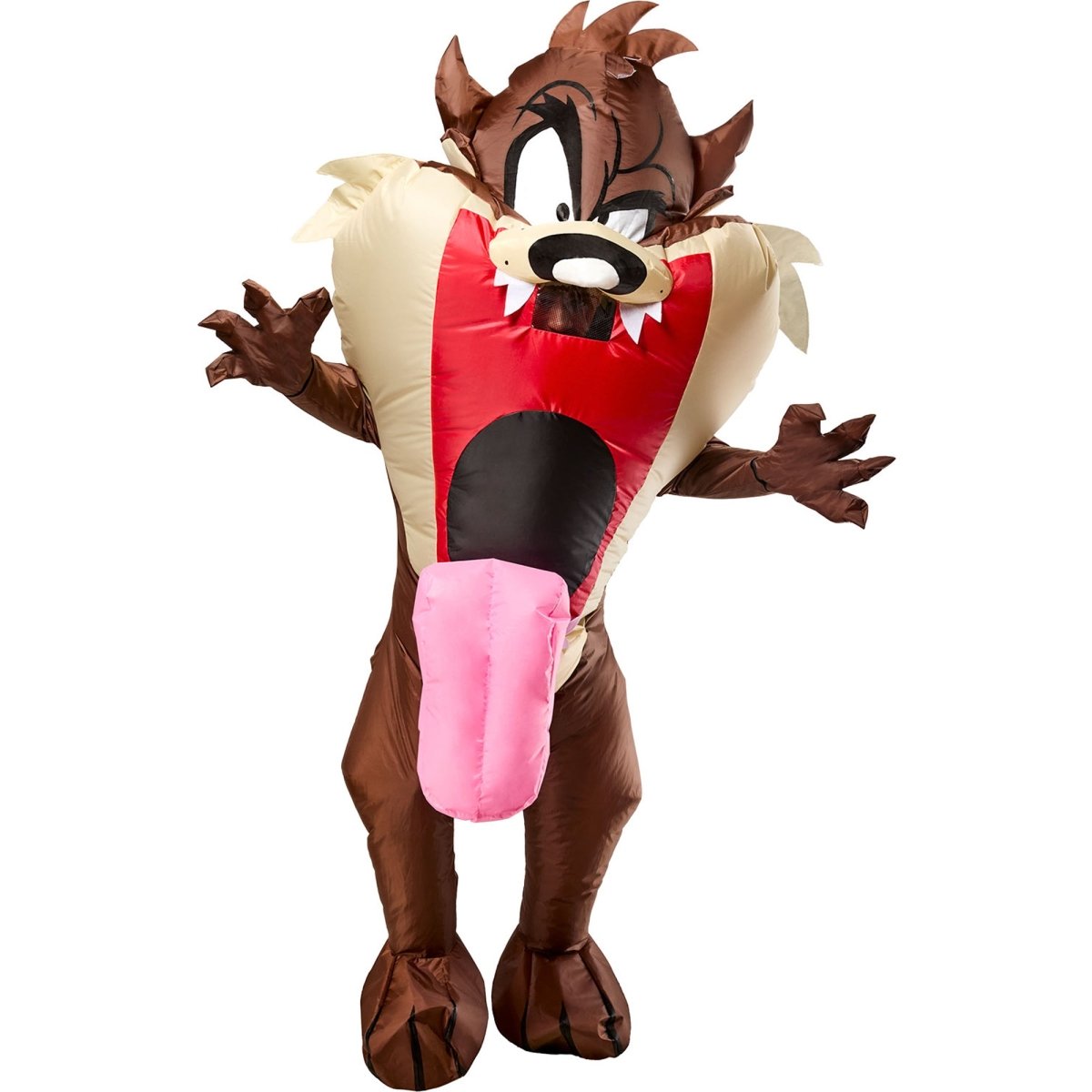 RUBIES II (Ruby Slipper Sales) Costumes Looney Tunes Taz Inflatable Costume with Mask for Adults 195884086476